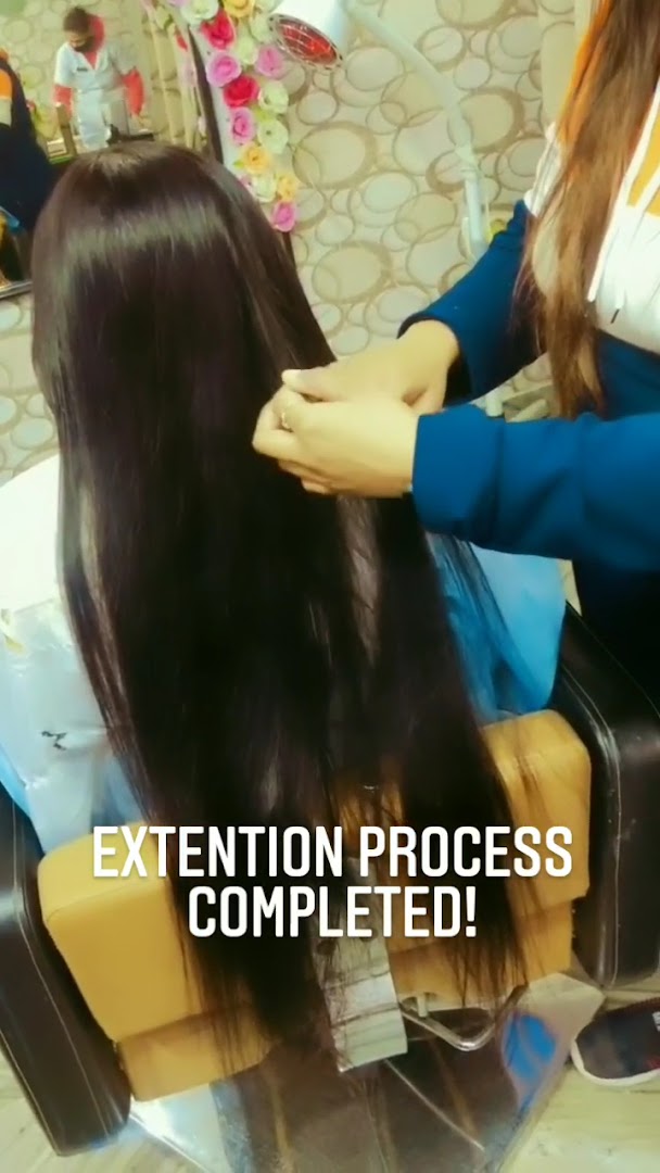 At the salon